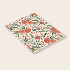 Christmas Floral Pattern Notebook Gallery Image 3
