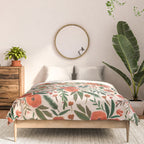 Christmas Floral Pattern Comforter Gallery Image 3