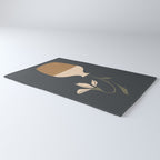 Minimal Abstract Art Vase Flower 9 Rug Gallery Image 3