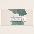 Ginkgo Leaves Desk Mat Gallery Image 1