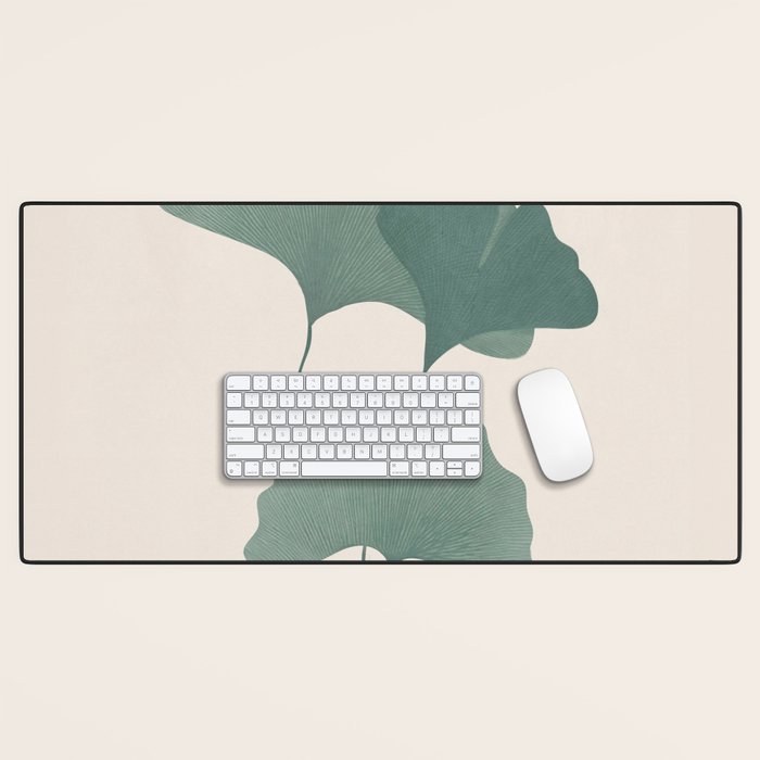 Ginkgo Leaves Desk Mat Gallery Image 1