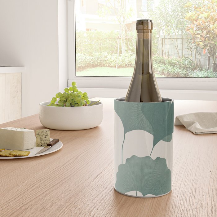 Ginkgo Leaves Wine Chiller Gallery Image 4