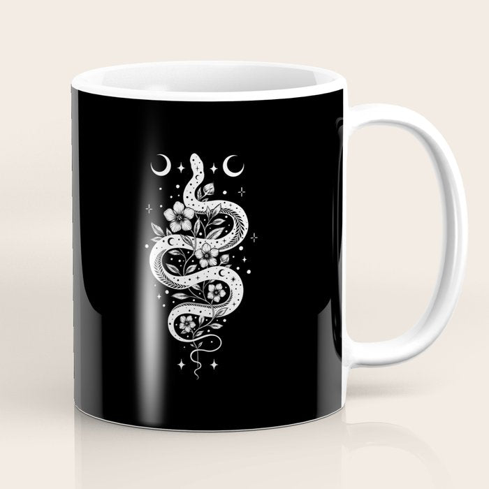 Serpent Spell-White Coffee Mug Gallery Image 1