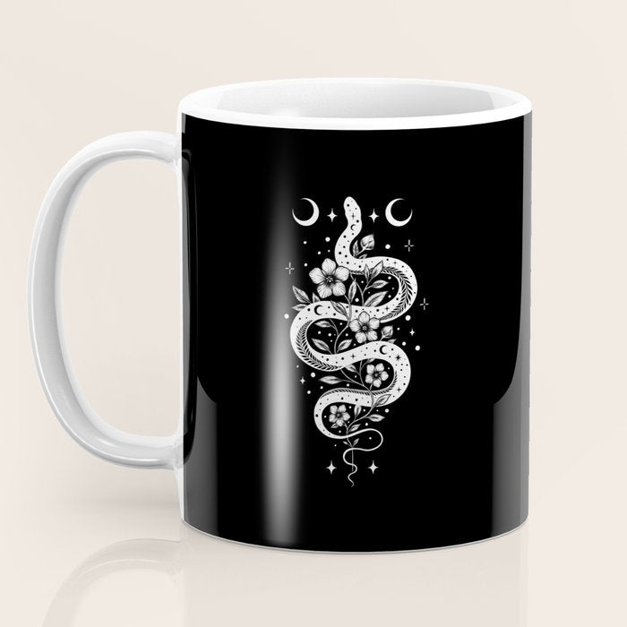 Serpent Spell-White Coffee Mug Gallery Image 3