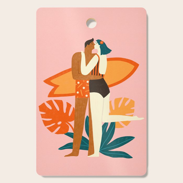 The kiss Cutting Board Gallery Image 1