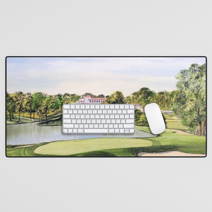 Congressional Golf Course 10th Hole Desk Mat Gallery Image 1