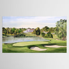 Congressional Golf Course 10th Hole Tablecloth Gallery Image 2