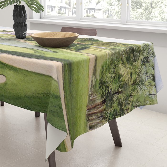 Congressional Golf Course 10th Hole Tablecloth Gallery Image 3