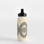 Abstraction_EYE_LINE_POP_ART_Minimalism_001X Water Bottle Gallery Image 2