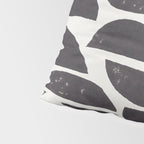 Abstract Linocut Pattern #4 Pillow Sham Gallery Image 4
