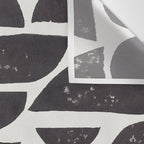 Abstract Linocut Pattern #4 Wall Tapestry Gallery Image 3
