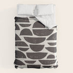 Abstract Linocut Pattern #4 Comforter Gallery Image 6
