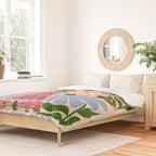 New Beginning - Floral Bird and Butterfly Duvet Cover Gallery Image 2