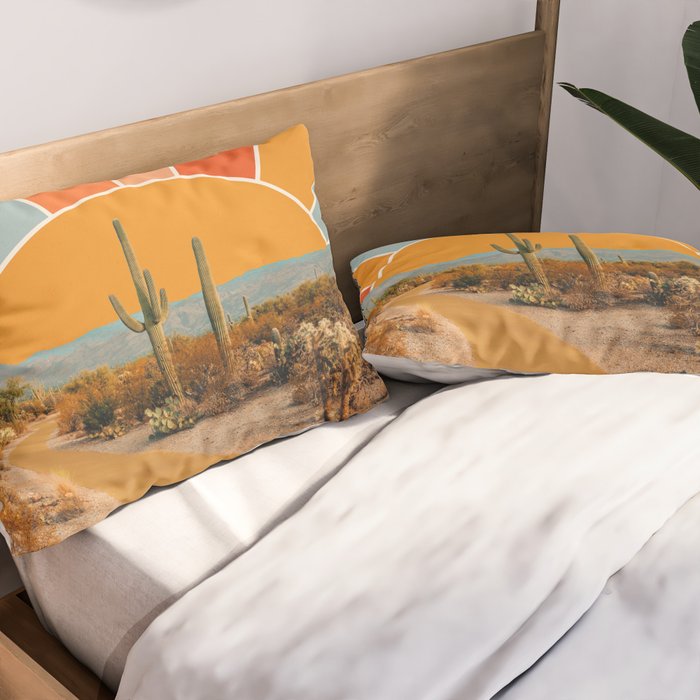 Desert Sun Pillow Sham Gallery Image 2