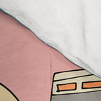 Vintage kitsch Pink Comforter Gallery Image 4