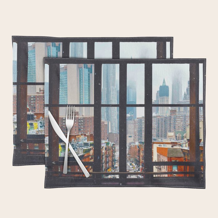 New York City Window Placemat Gallery Image 1