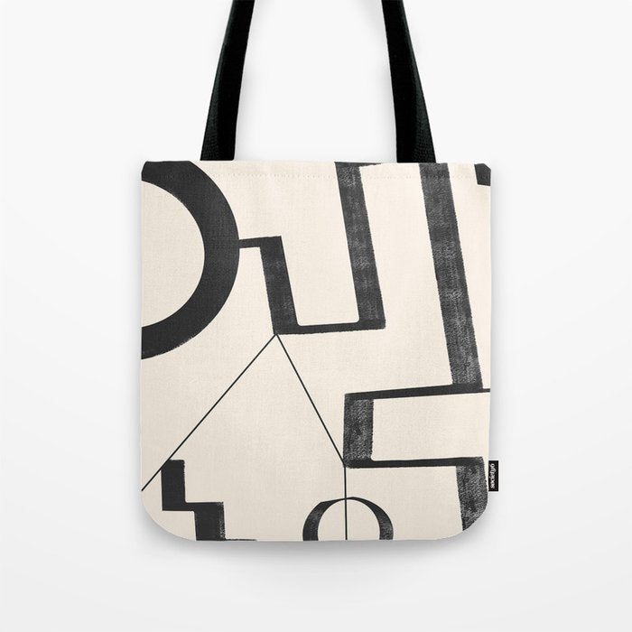 Abstract line art 29 Tote Bag Gallery Image 1