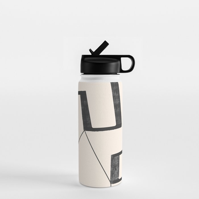 Abstract line art 29 Water Bottle Gallery Image 1