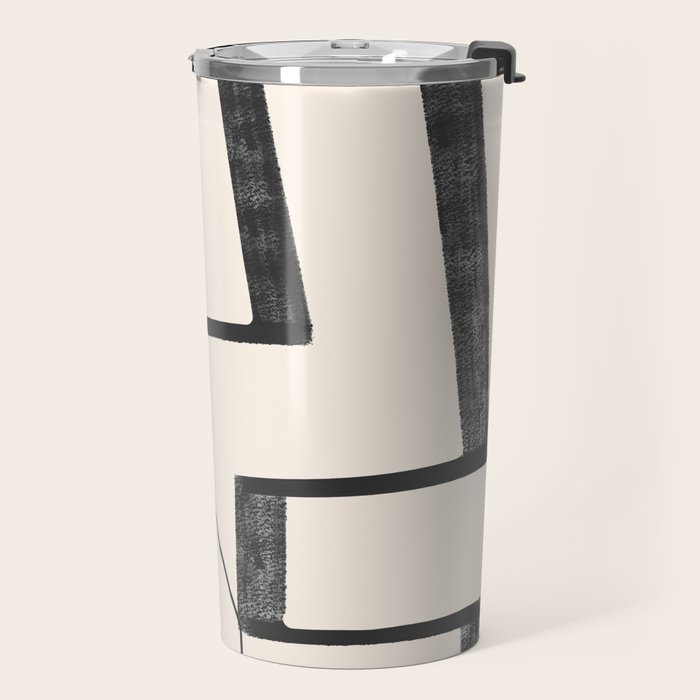 Abstract line art 29 Travel Mug Gallery Image 2