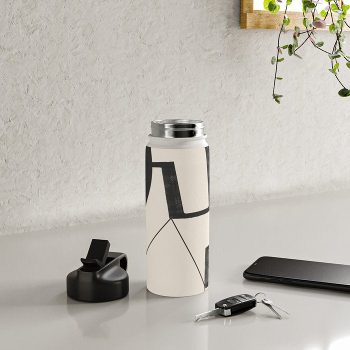 Abstract line art 29 Water Bottle Gallery Image 4