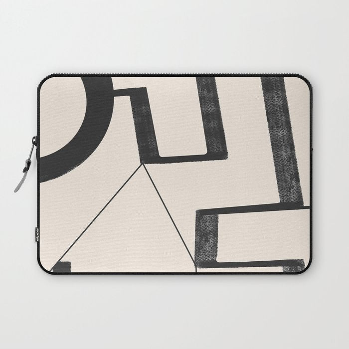 Abstract line art 29 Laptop Sleeve Gallery Image 1