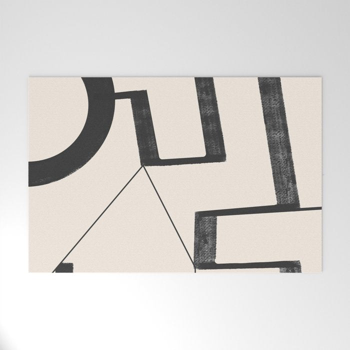 Abstract line art 29 Welcome Mat Gallery Image 1