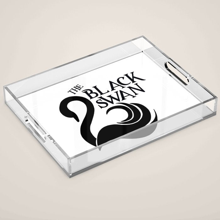 The Black Swan Acrylic Tray Gallery Image 1