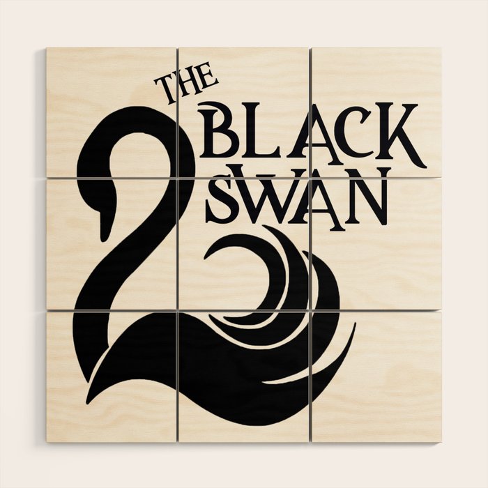 The Black Swan Wood Wall Art Gallery Image 1
