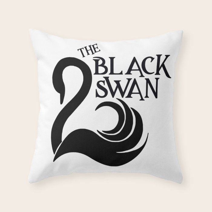 The Black Swan Throw Pillow Gallery Image 6
