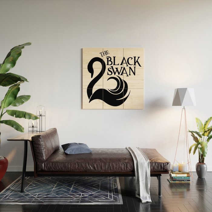 The Black Swan Wood Wall Art Gallery Image 2