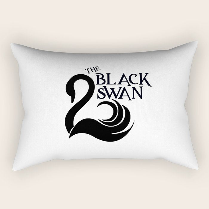 The Black Swan Rectangular Pillow Gallery Image 1