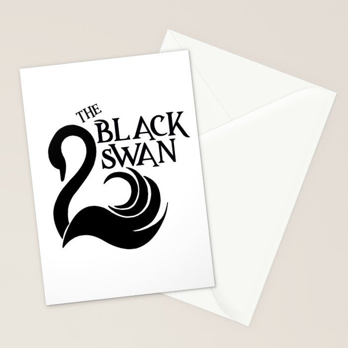 The Black Swan Stationery Card Gallery Image 2