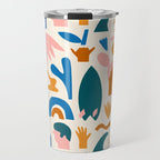 Vaya a la playa Travel Mug Gallery Image 1