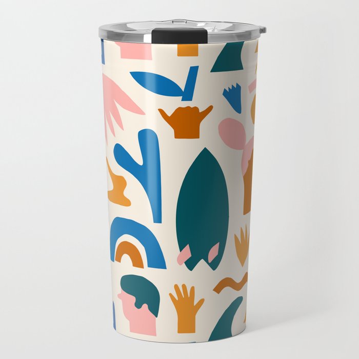 Vaya a la playa Travel Mug Gallery Image 1