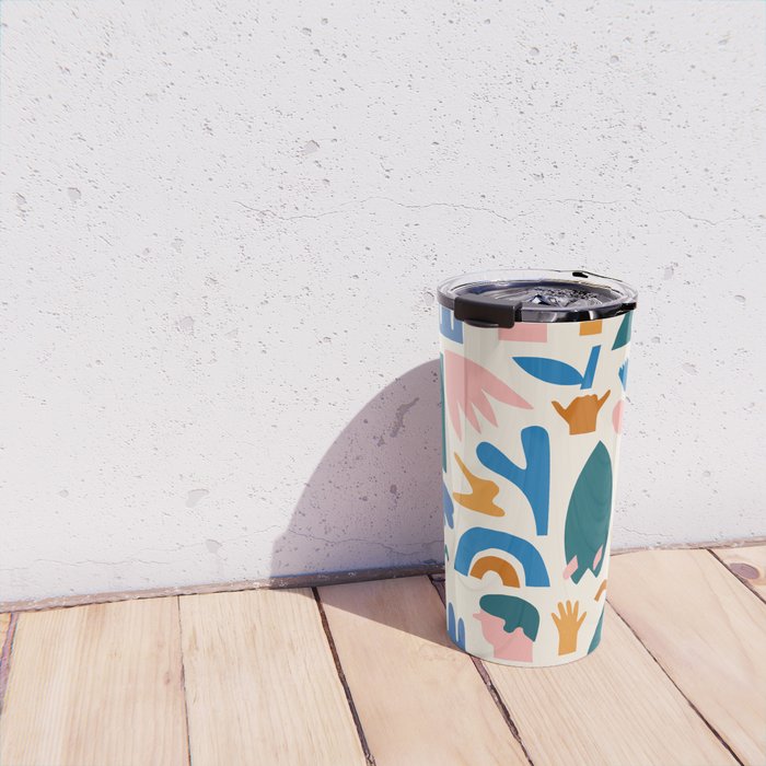 Vaya a la playa Travel Mug Gallery Image 4