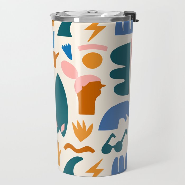 Vaya a la playa Travel Mug Gallery Image 2