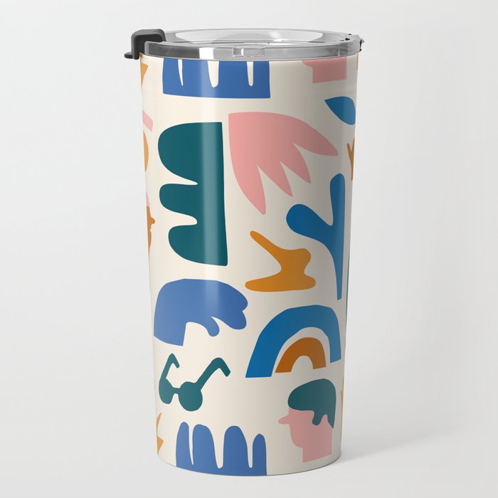 Vaya a la playa Travel Mug Gallery Image 3