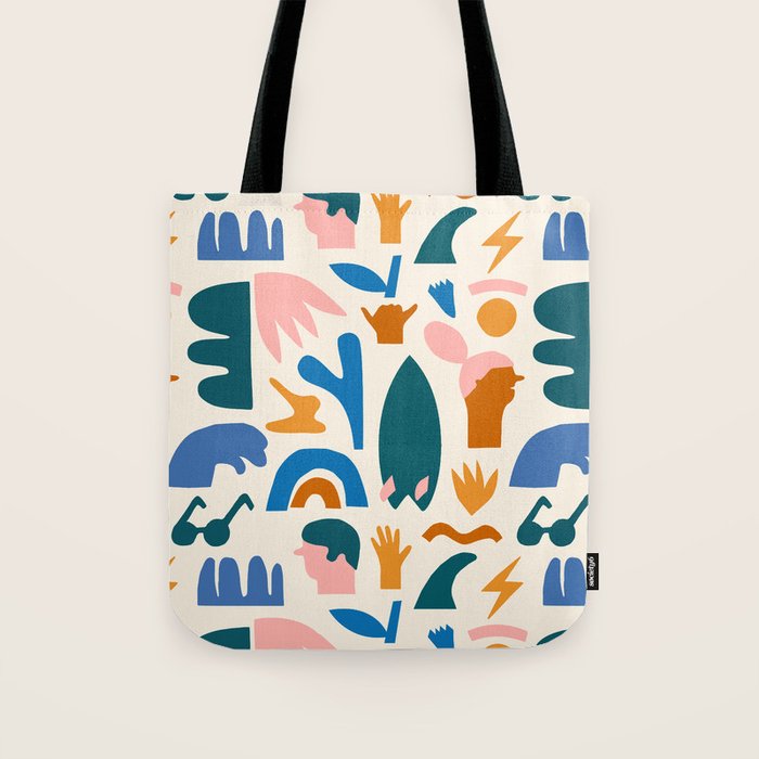 Vaya a la playa Tote Bag Gallery Image 1
