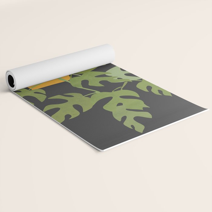 Minimal Abstract Art Plant 28 Yoga Mat Gallery Image 2