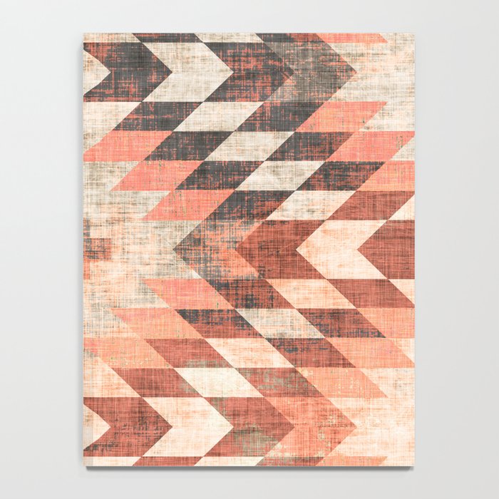 native coral diamond Notebook Gallery Image 4