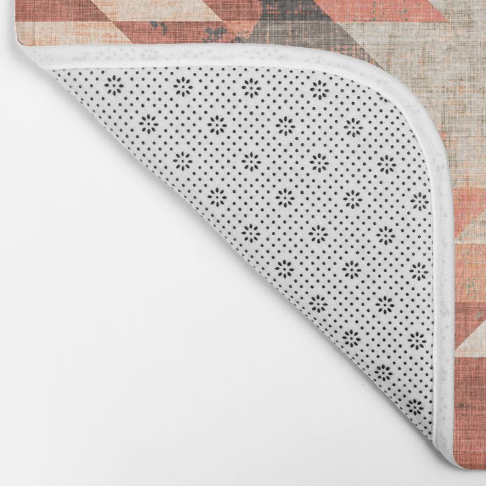 native coral diamond Bath Mat Gallery Image 2