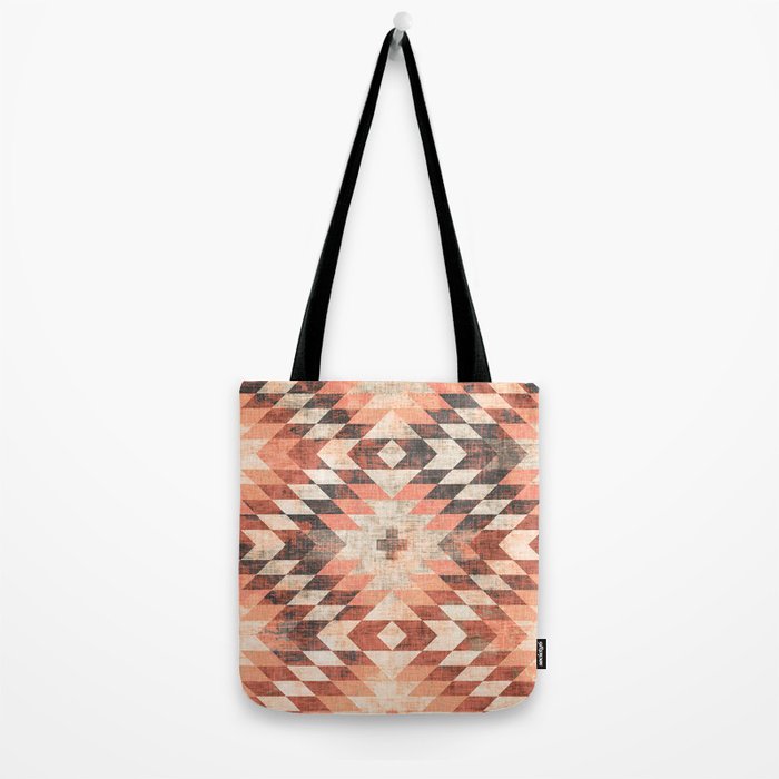 native coral diamond Tote Bag Gallery Image 2