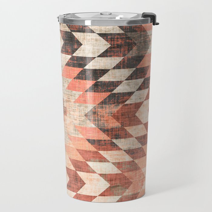 native coral diamond Travel Mug Gallery Image 2