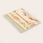 French Aubusson  Antique Tapestry Print Notebook Gallery Image 3