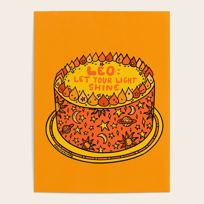 Leo Cake Poster Gallery Image 1