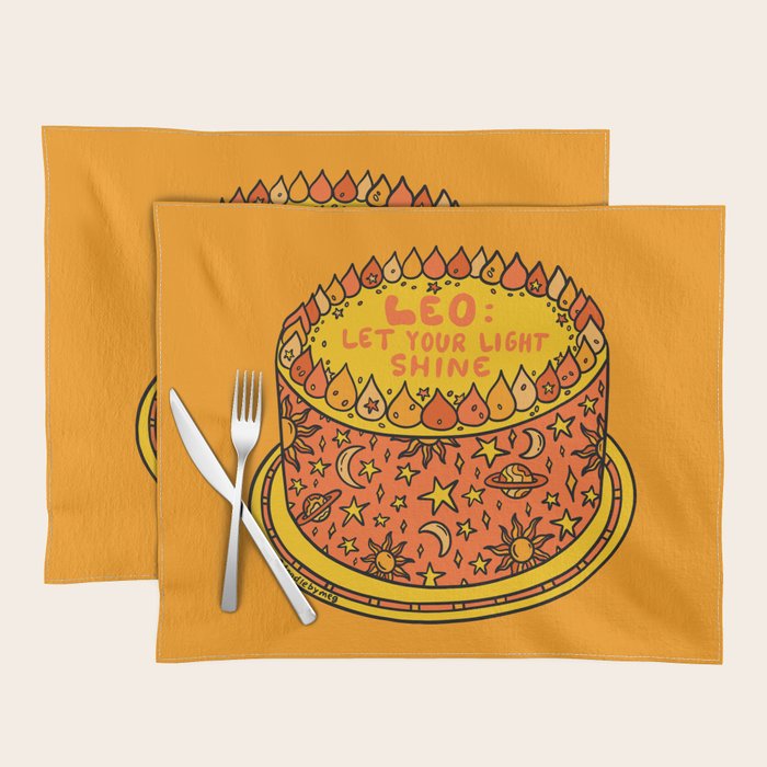 Leo Cake Placemat Gallery Image 1