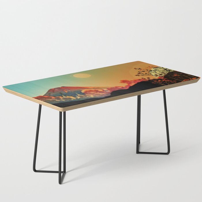 New Year's Morning in Shades of Orange - Nature Landscape Coffee Table Gallery Image 1