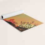 New Year's Morning in Shades of Orange - Nature Landscape Yoga Mat Gallery Image 2