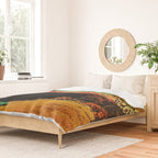 New Year's Morning in Shades of Orange - Nature Landscape Duvet Cover Gallery Image 2