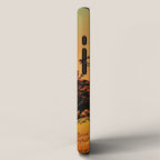New Year's Morning in Shades of Orange - Nature Landscape iPhone Case Gallery Image 2